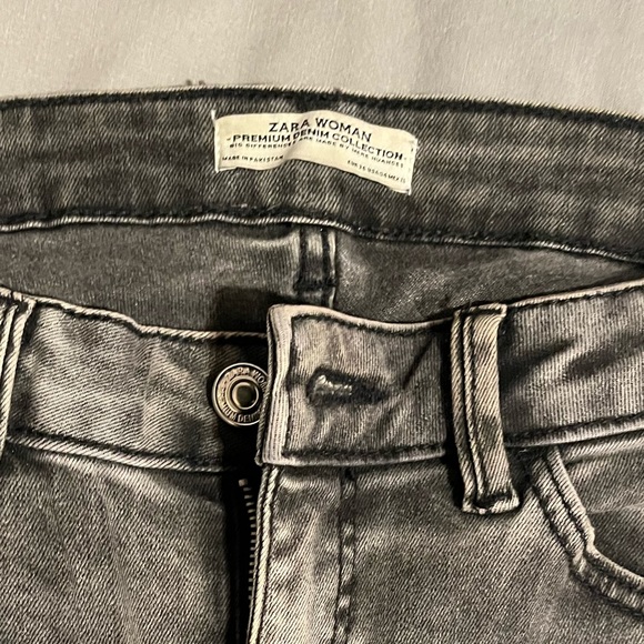 Zara Woman black washed jeans - Picture 4 of 4